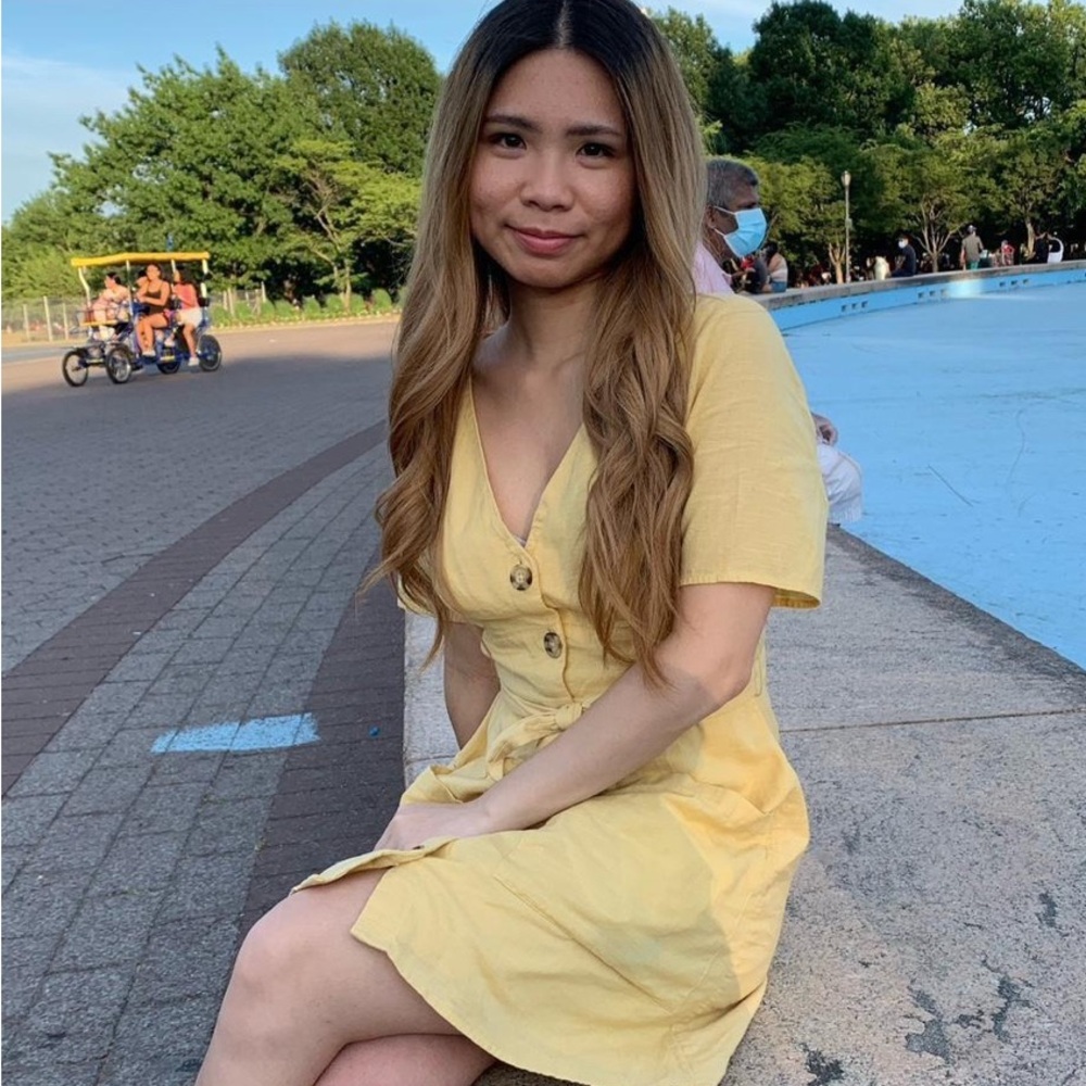 Abercrombie & Fitch Yellow Flutter Sleeve Sundress